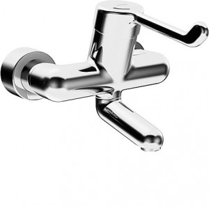 MITIGEUR DE LAVABO MURAL CC AVEC LIMITATEUR DE TEMP. HANSAMEDIPRO