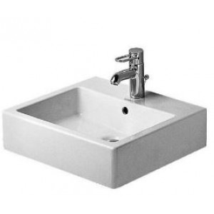 LAVABO 50 CM VERO DURAVIT 1TROU ROB MILIEU BLANC