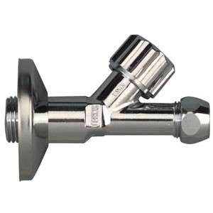 ROBINET SIEGE OBLIQUE 1/2 A/RALL.+ROS.COUL.-CHROME