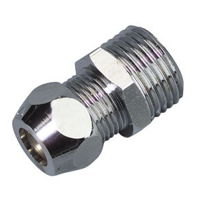 RAC. DROIT 1/2x3/8 (10) + FILET EXT.CHR SCHELL