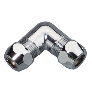 RACCORD DOUBLE EQUERRE 10X10 -CHROME