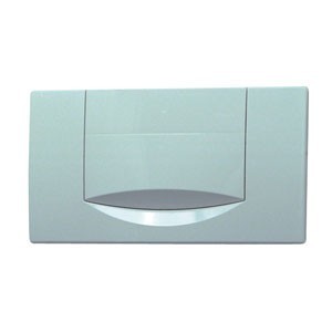 PLAQUE FERMETURE GEBERIT BLANC