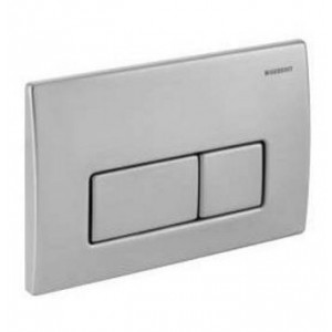 PLAQUE DE COMMANDE KAPPA 50 2 TOUCHE GEBERIT BLANC ALPIN