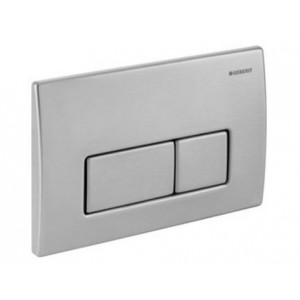 PLAQUE DE COMMANDE KAPPA 50 GEBERIT BLANC ALPIN