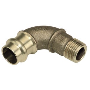 COURBE 90°  22X3/4 MF BRONZE 2214 PROFIPRESS