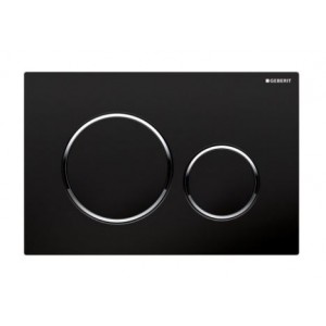PLAQUE DE COMMANDE SIGMA 20  2TOUCHES - NOIR BRILLANT