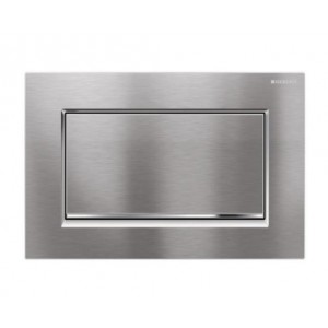 PLAQUE COM.SIGMA 30 CHR. MAT 1 TOUCHE GEBERIT