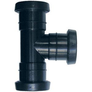 TE 90° PP FFF 50X50 -NOIR