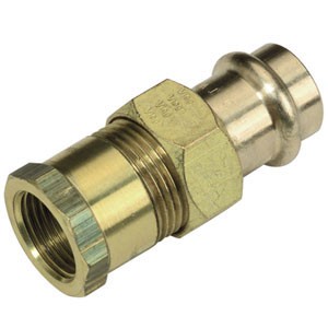 RACCORD UNION 3P TARAUDE 15X1/2 FF BRONZE 2262 PROFIPRESS