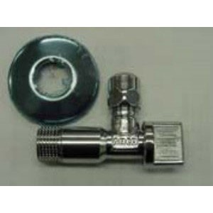 ROBINET EQUERRE 1/2X10 POLI-CHROME A-80E