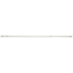 BARRE DE DCHE 125-220 CM EXT. BLANC