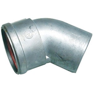 COUDE  VAILLANTALUM 45°   DIAM  80 VAILLANT