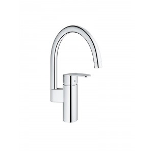 MIT. EVIER EUROSTYLE MONOTROU BEC ORIENTABLE HAUT CHR GROHE