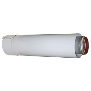 ALLONGE 1,0 M ALU SYSTEME 80/125 VAILLANT