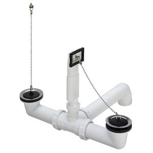 SOUPAPE A BOUCHON AV. CHNETTE+ GARN.DE TROP PLEIN PR 2 CUV. FRANKE