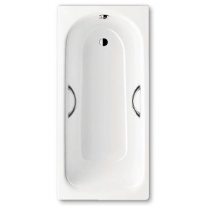 BAIN 160X75 X41 TOLE 3.5 MM EF.PERLE BL SANIFORM + 112500013001  KALDEWEI