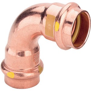 COUDE CU GAZ 90° 18 F/F 2616 PROFIPRESS