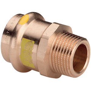 RACCORD BRONZE 22X4/4 M GAZ 2611 PROFIPRESS