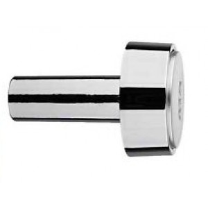 BOUTON POUSSOIR ET ROSACE POUR SOUPAPE SERVO CHROME GROHE