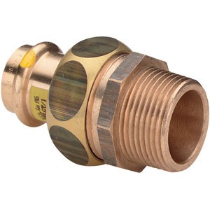 RACCORD UNION 3P 28X4/4 MF BRONZE GAZ 2654 PROFIPRESS