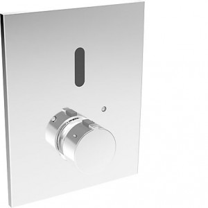 HANSACONCERTO- KIT FINIT.DOUCHE ELECT. PILE 6 V - (electra6657C) chrome