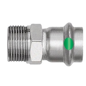 PIECE DE TRANSITION 22X3/4 M SANPRESS INOX VIEGA