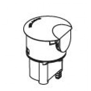 BOITIER ELECTRONIQUE POUR TEMPOMATIC 4 A PILE INTEGREE 6V  DELABIE