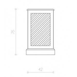 PANIER A LINGE AVEC ROUE COUL. OLIVE AQUA PRESTIGE