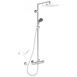 MITIGEUR THERMOSTATIQUE DE DOUCHE + GARNITURE  HANSAFIT