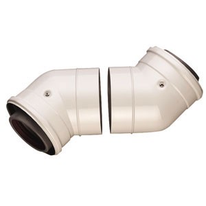 COUDE X2 AZB 608 /1 CONCENTRIQUE 45°