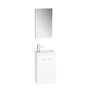 MALIA PLAN DE TOILETTE LAVE-MAINS 40 CM   BLANC BRILLANT ALLIBERT