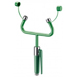 DOUCHETTE LAVE-YEUX DE SECURITE MURALE 2 SORTIES DELABIE