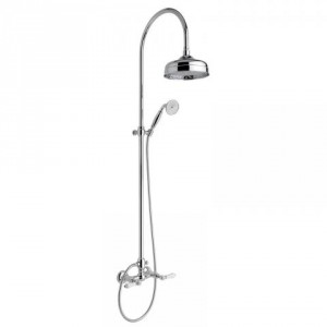 KIT DOUCHE COMPLET MELANGEUR TRADITIONAL LAITON VIEILLI .OG.AQUA PRESTIGE