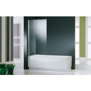 PAROI BAIN 1 ELE. 70X150 TRANSP./SILVER  AURORA 5  NOVELLINI