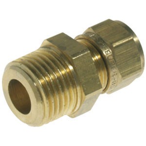 RACCORD BICONE DROIT 3/8 M 15