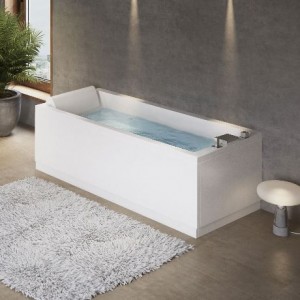 BAIN 160X70 CALOS VIDAGE AUT. TABLIER N°1 VERSION PLUS NOVELLINI