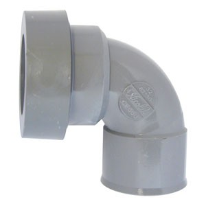 COUDE PVC 32 FF A JOINT A LEVRE NICOLL