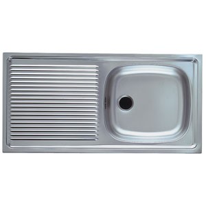 EVIER 860x435  ENC.1 BAC INOX LISSE EUROSET FRANKE