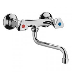 MEL. EVIER BEC DESSOUS EN S 170MM ETOILE CHR PAFFONI