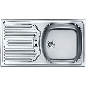 EVIER 780X435 ENC. INOX REVERSIBLE EUROSTAR ETX 614 FRANKE