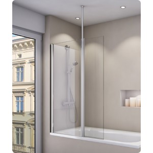 Paroi fixe pour baignoire avec 1 élément pivotant - POLI.BRI/TR. FUN RONAL