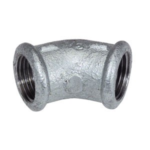 COUDE GALVA 120 FF 45° 3/4