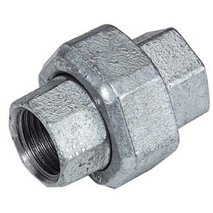 RACCORD UNION GALVA 340 FF  4/4 (1'')