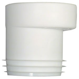 MANCHETTE PLAST. EXCENTR. POUR WC DIAM.100/110