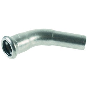 COUDE ACIER-PRESS  45° 22 MF