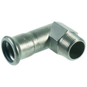 COUDE ACIER-PRESS 22X3/4 M