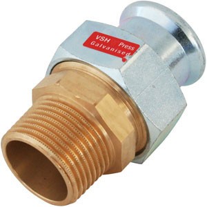 RACCORD UNION ACIER-PRESS 28X4/4 M