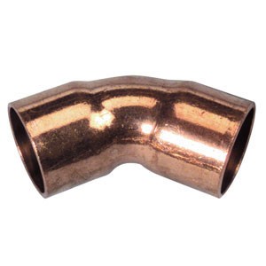 COURBE CU FF 45° 28 MM S