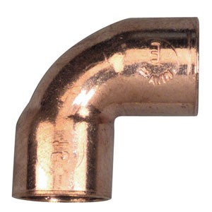 COUDE CU 90° FF 22 MM S