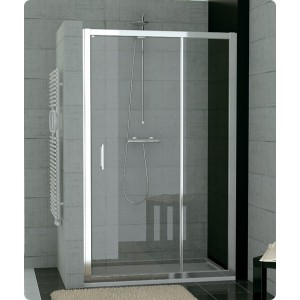 PORTE PIVOTANTE1000 X 1900  TOP-LINE  ARGENT MAT/GRANITE RONAL